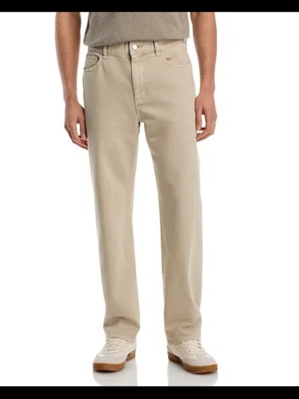 Michael Kors Men's Straight Jeans in Beige